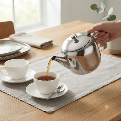 Assorted Stainless Steel Tea Pot
