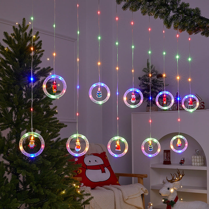3M LED USB Christmas String Lights | Pendant Lamp Snowman Star Tree Garland with Remote