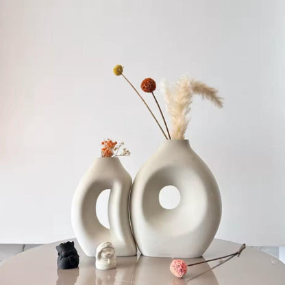 2 in 1 Decorative Doughnut Vase