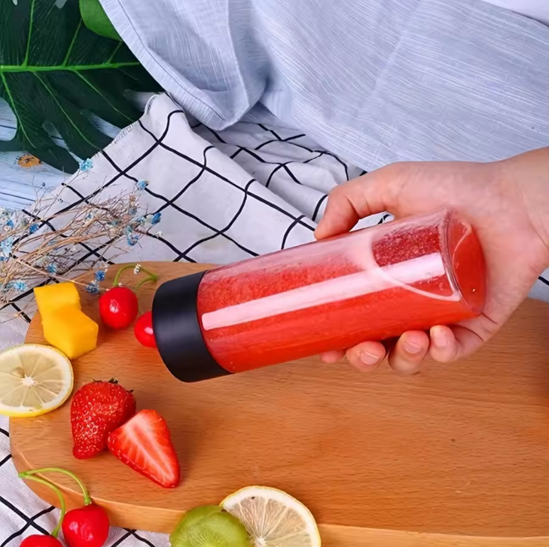 2 Plastic ginger shot bottles
