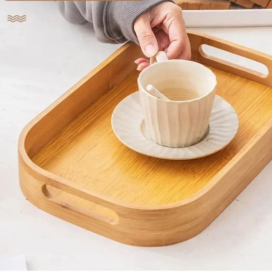 3pc Bamboo tray