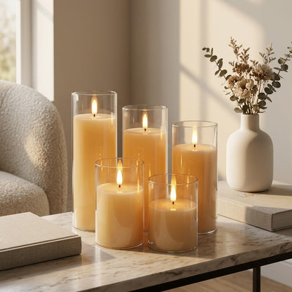 5pcs Set LED Flameless Candles