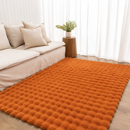 5x8 Faux Rabbit Fur Soft Area Rug