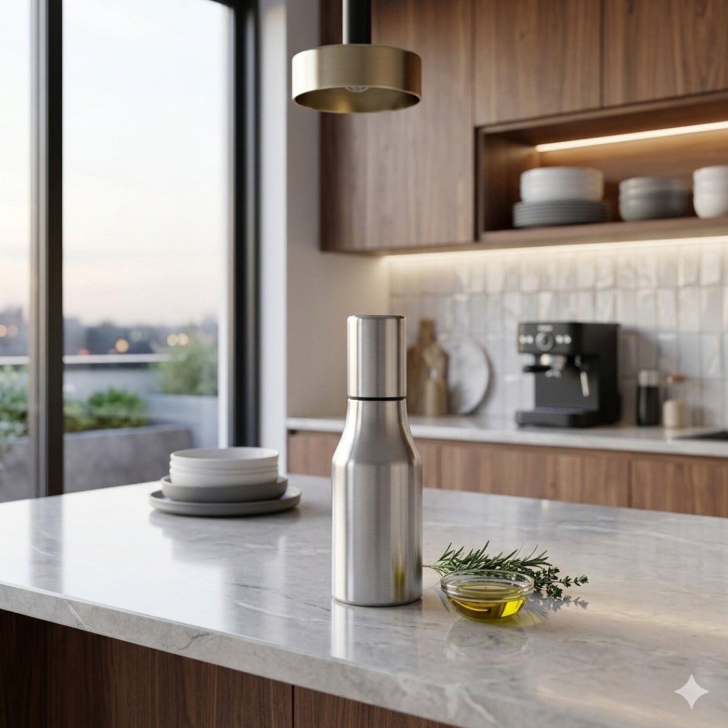 Stainless Steel Cooking Oil Dispenser