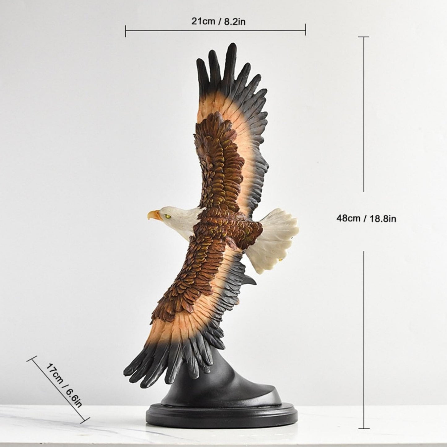  Resin American Bald Eagle statue