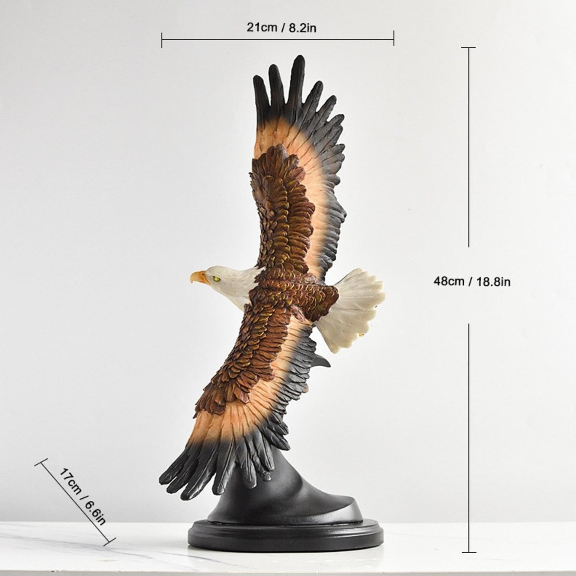  Resin American Bald Eagle statue
