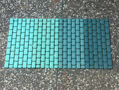 Non Slip Slotted Bathroom Shower Mat