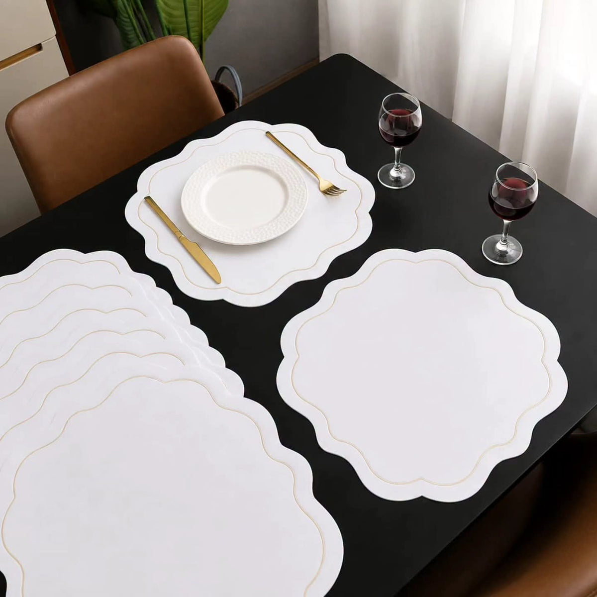6Pcs Placemats Coasters