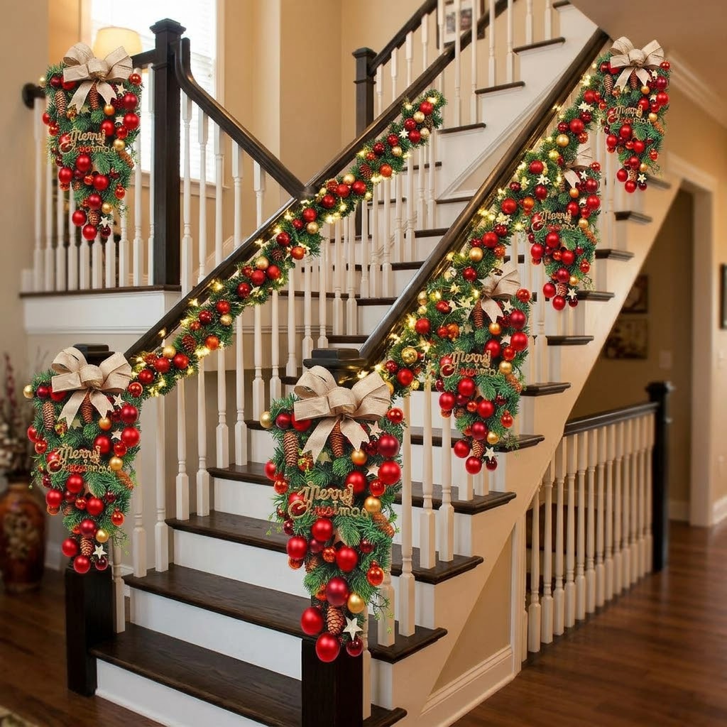 Christmas Stairway Wreath Door Wreath in Nairobi 