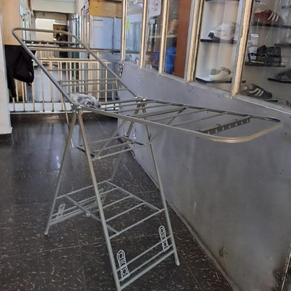 Grey Foldable Clothes Drying Rack