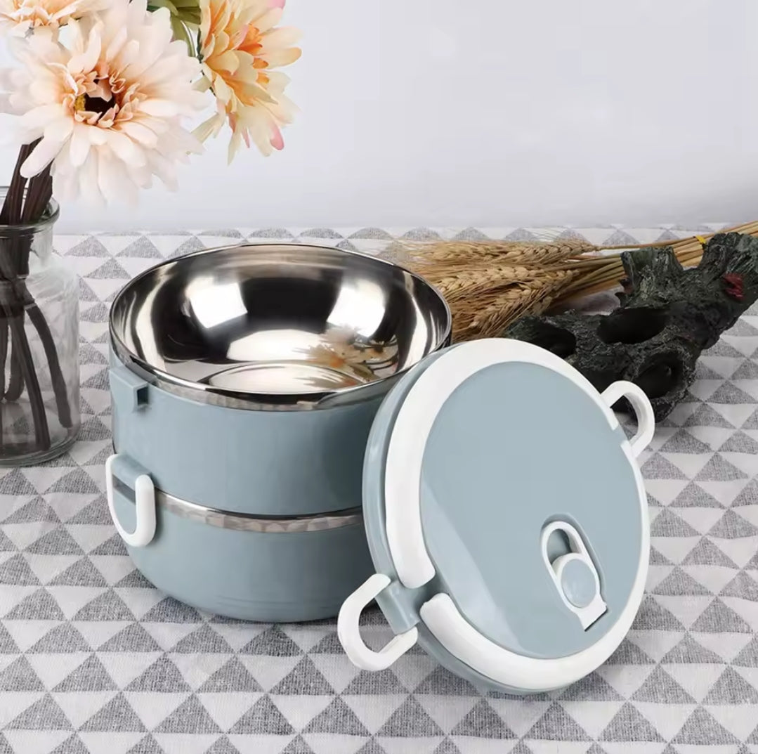 2 Layer thermal lunch box