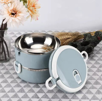 2 Layer thermal lunch box