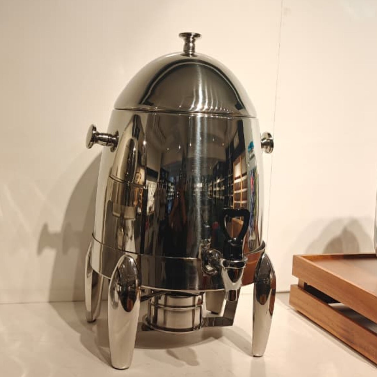 Stainless 12L Coffee Urn Hotel Catering Beverage Dispensers