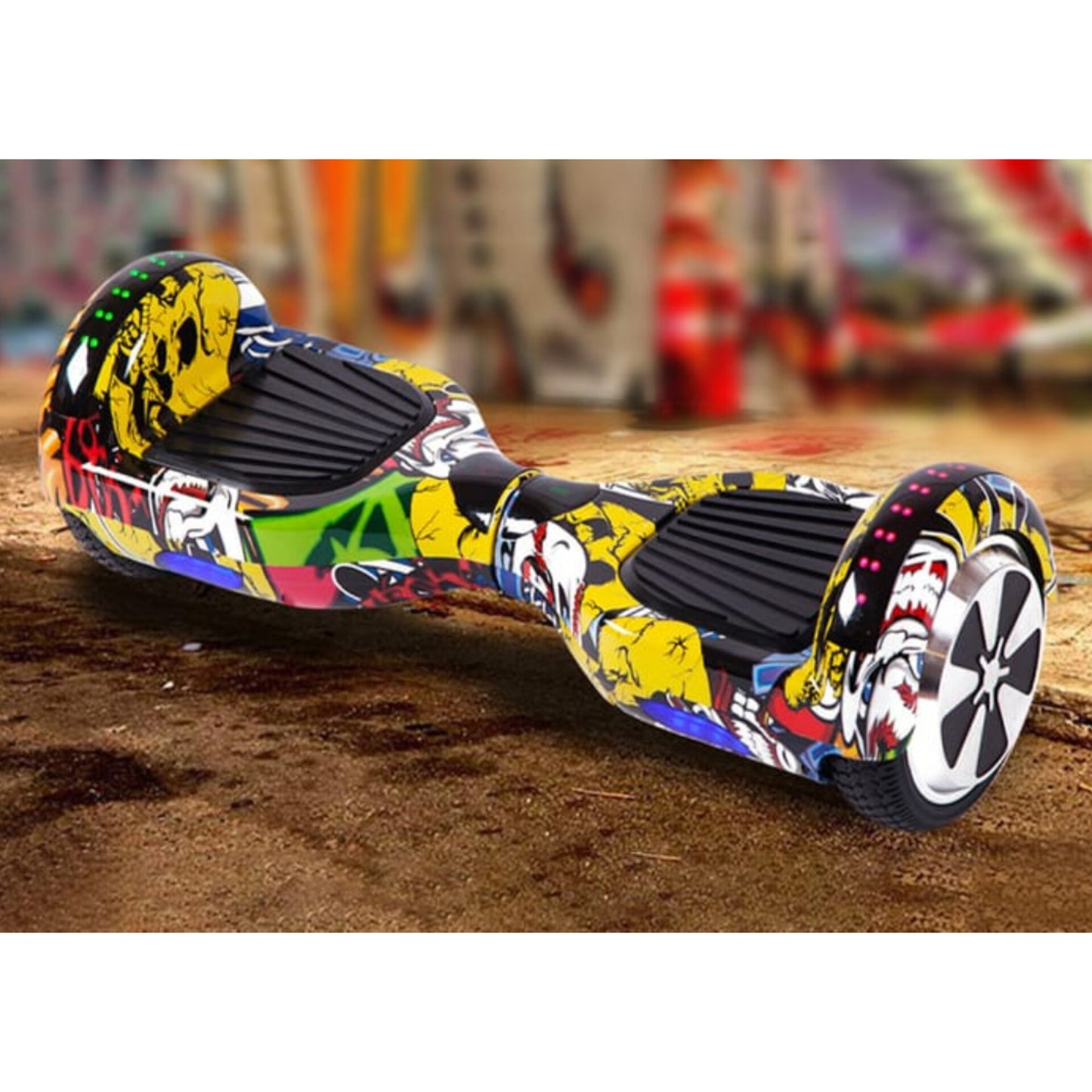 10-Inch All-Terrain Graffiti Style Hoverboard