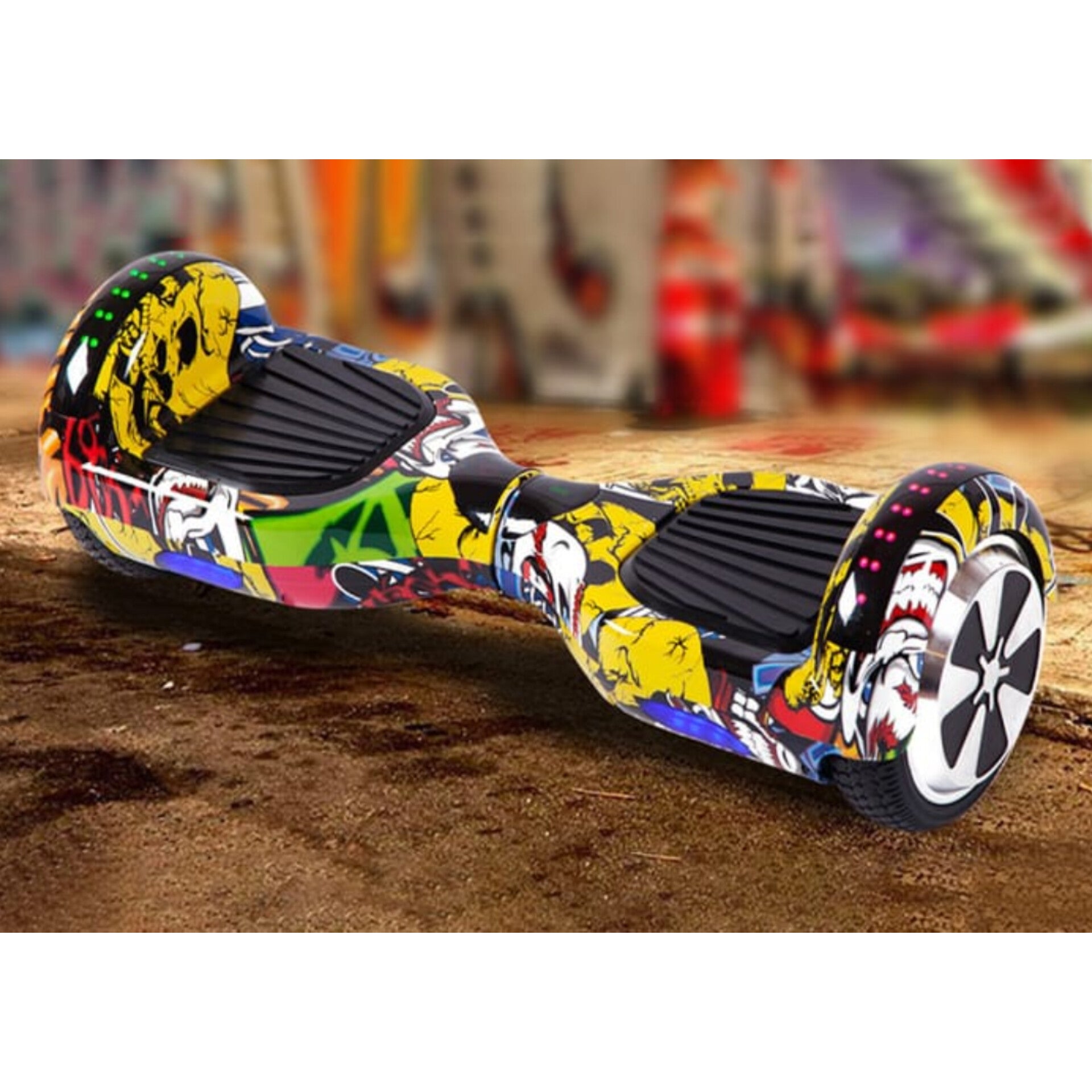 10-Inch All-Terrain Graffiti Style Hoverboard