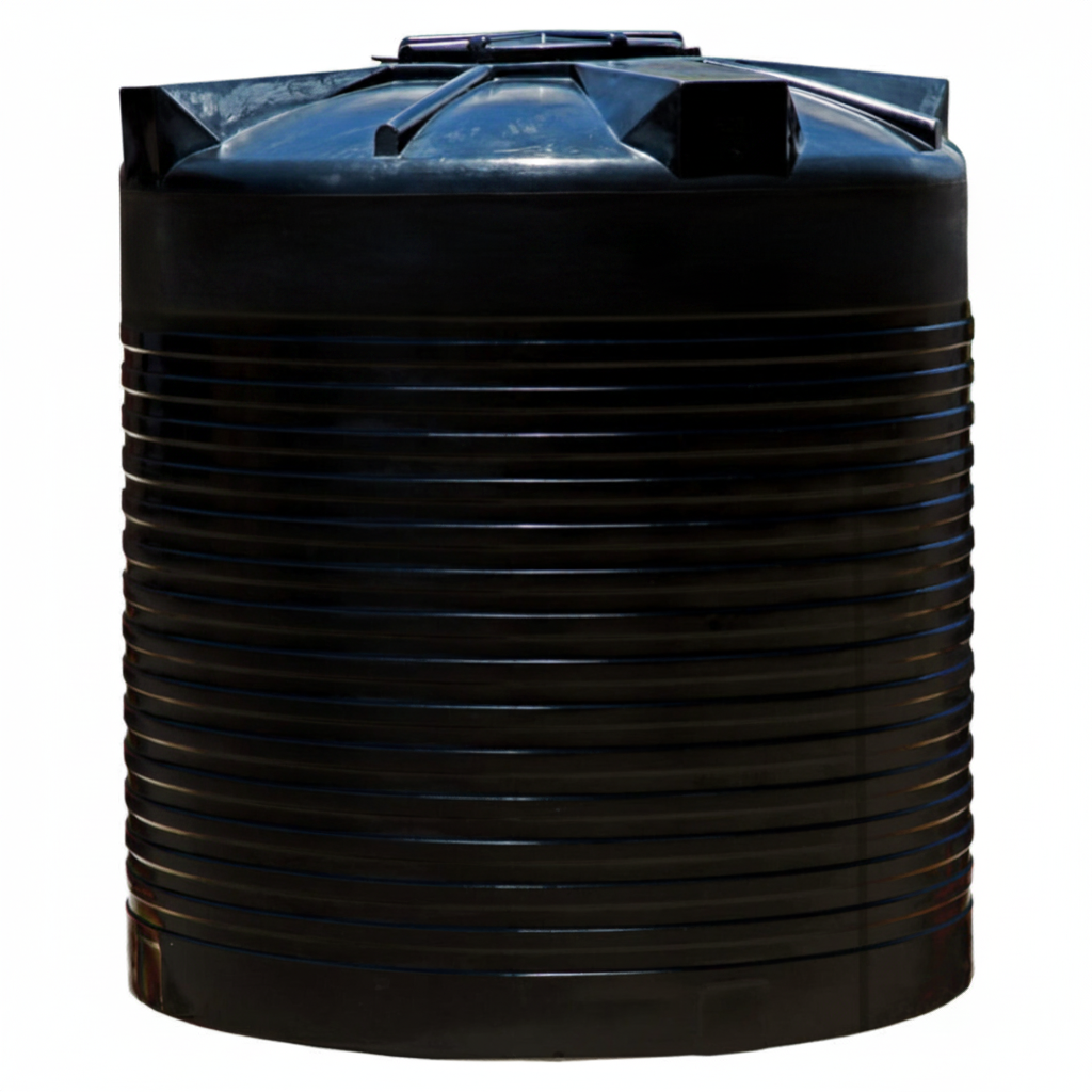 Antimicrobial 10,000L Deluxe Cylindrical Water Tank TT