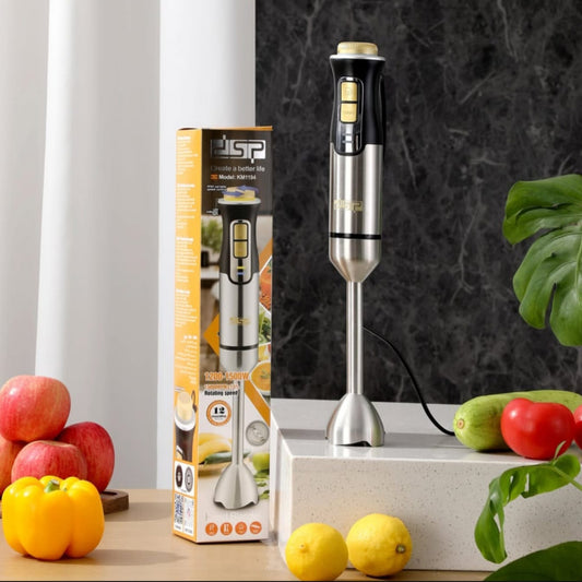 5 in1 Stainless Steel Hand Blender Set