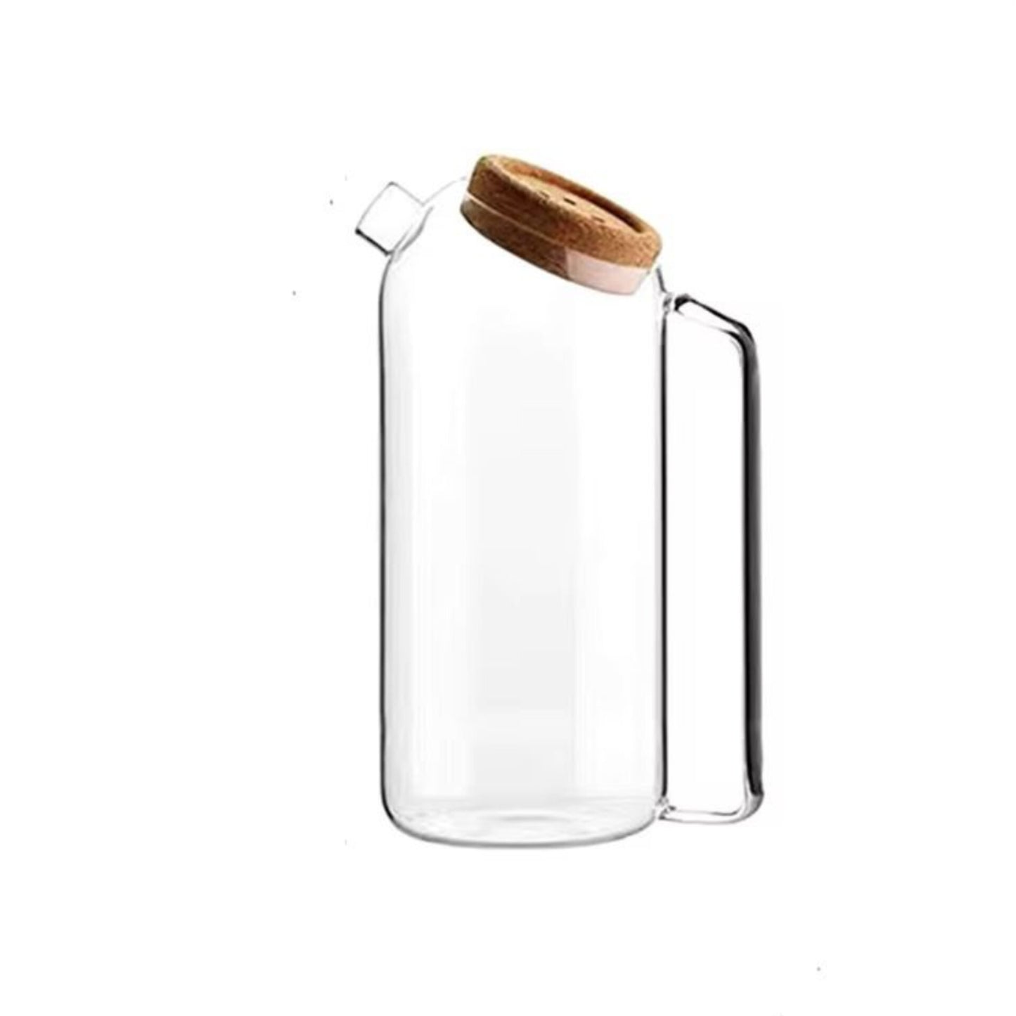 1800ml Borosilicate Juice and Water Pitcher with Cork Lid