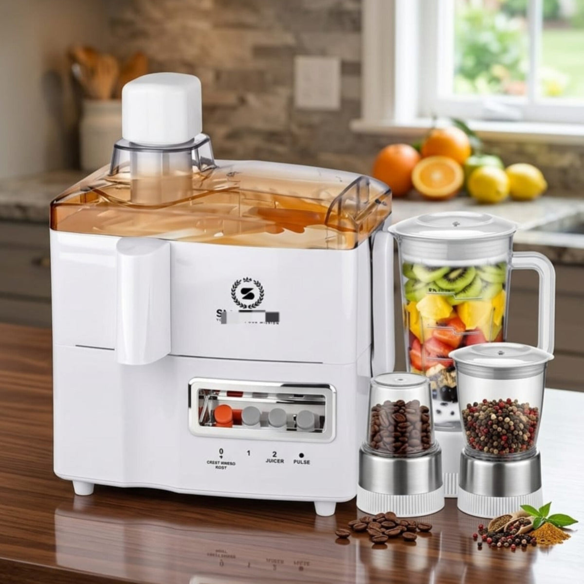 4 in 1 Juicer Blender-Grinder And Mill Food Processor Gha