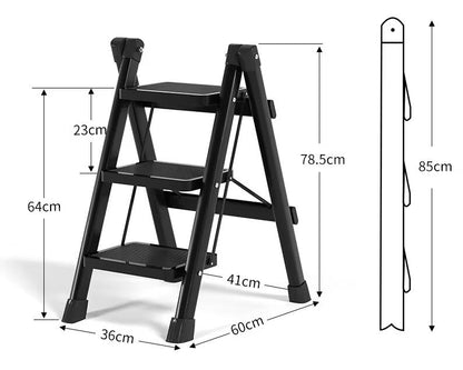 3 4 5 Foldable step ladder