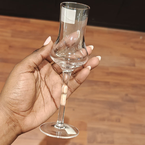 Set of 12 Stemmed Cherry Grappa Glasses