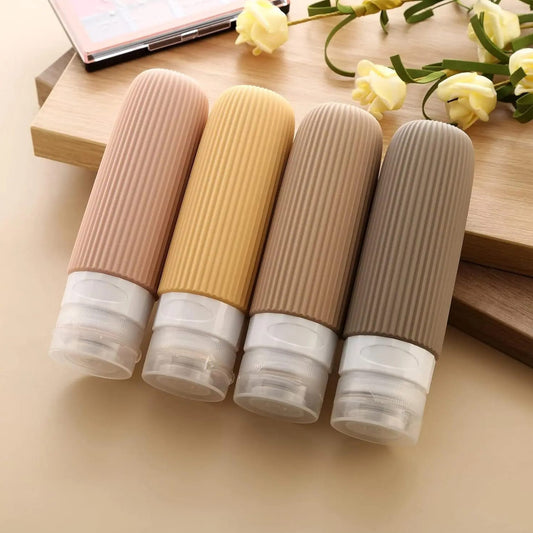 4Pcs 90Ml Colorful Travel Lotion Bottles