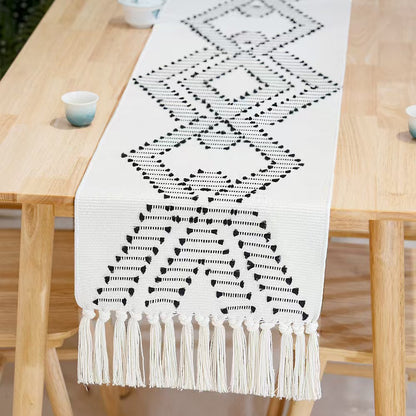 Boho Table Runners with Tassels