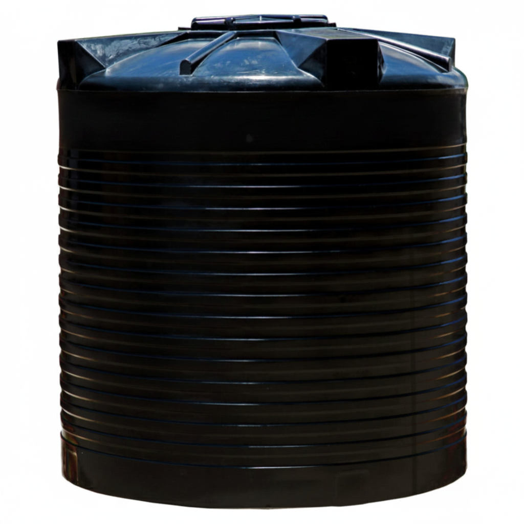 Antimicrobial 1,000L Deluxe Cylindrical Water Tank TT