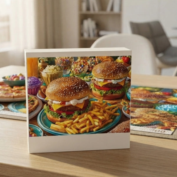 1000Pcs Colorful Food Feast  Jigsaw Puzzle