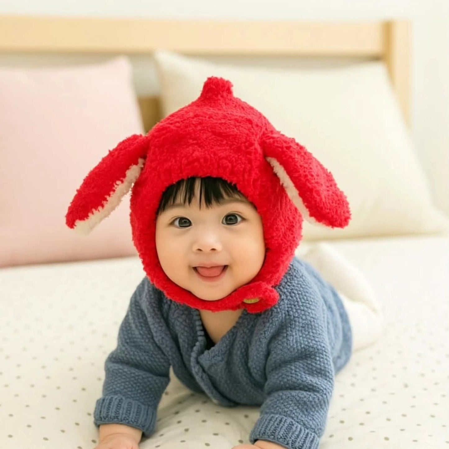 Wool winter children hat