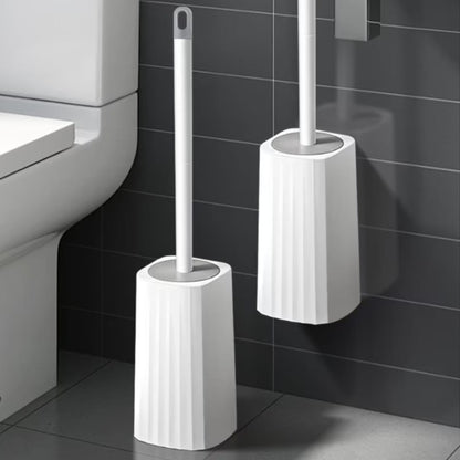 Wall Mounted Toilet Cleaning Brush Set With Holder