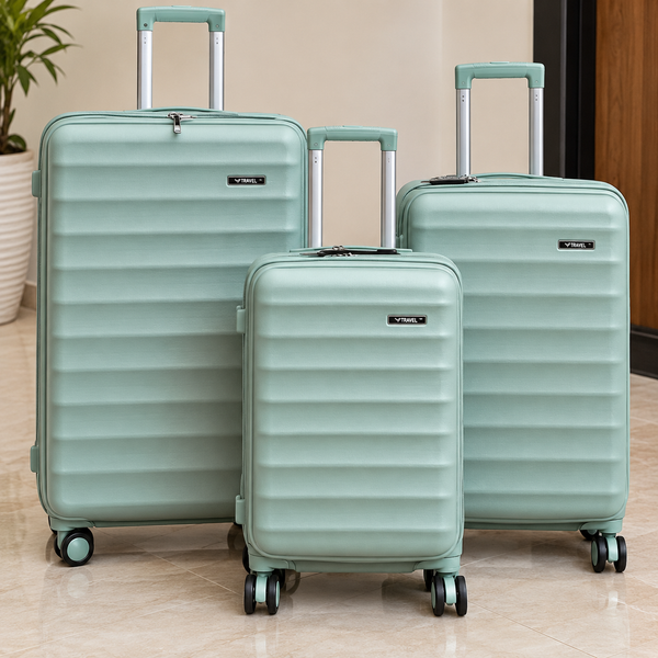 3Pcs Travel Anytime Suitcases Set 28, 24 ,20 Inches