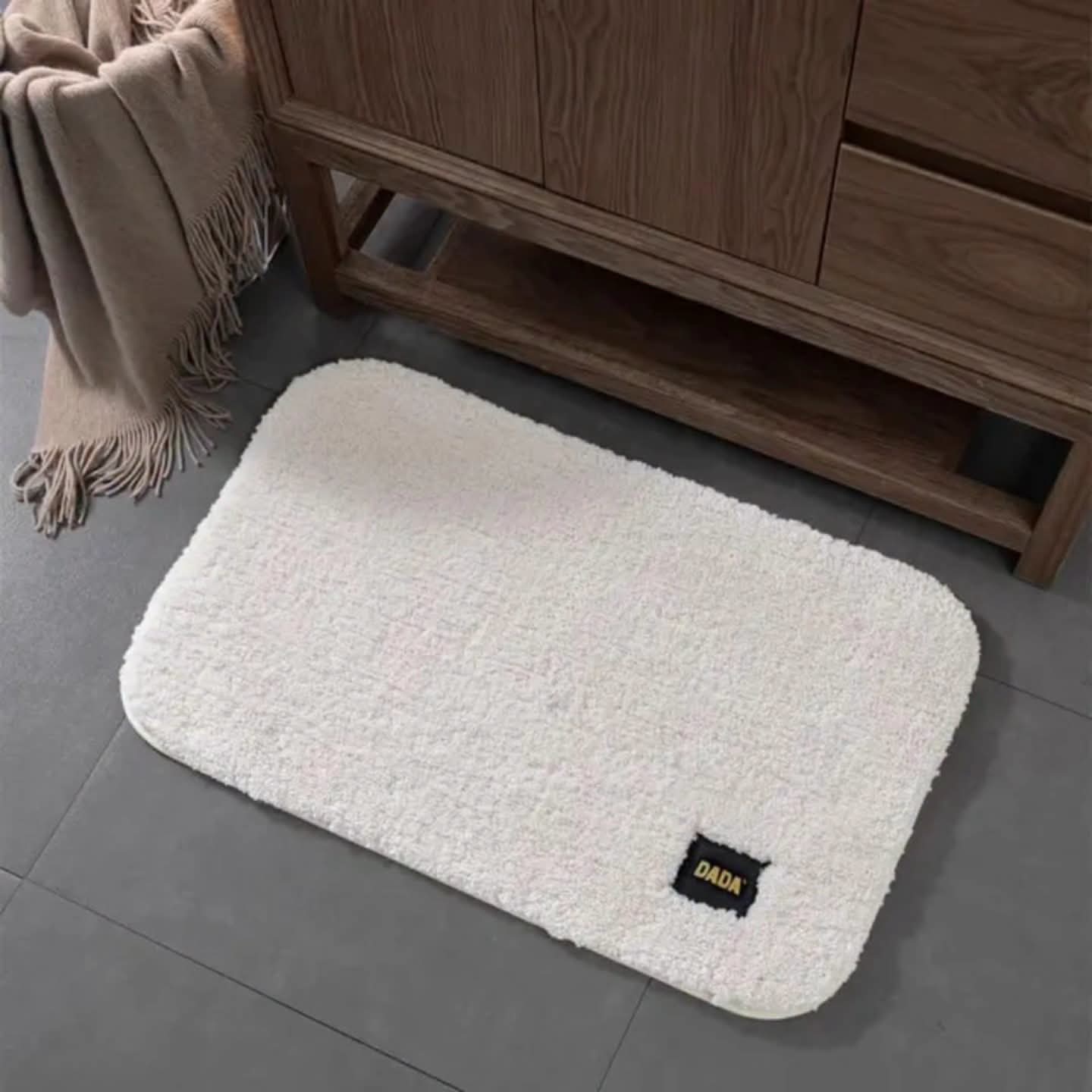 Fluffy Bathroom Mat