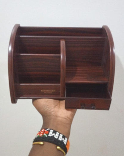 Wooden Desk  Organizer