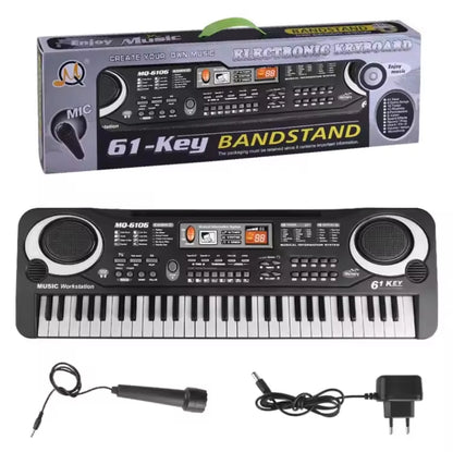 61 key kids piano