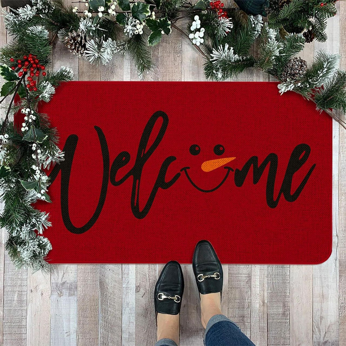 Christmas Entryway Mats Gha