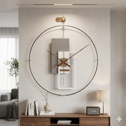 Minimalist Circle Wall Clock