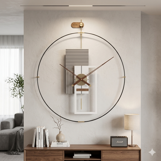 Minimalist Circle Wall Clock