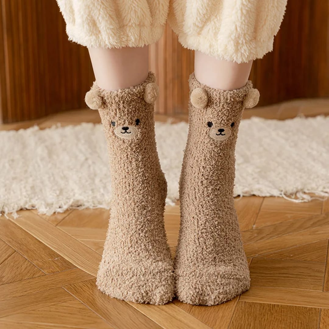 Women's winter plush socks
