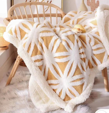Sherpa throw blanket