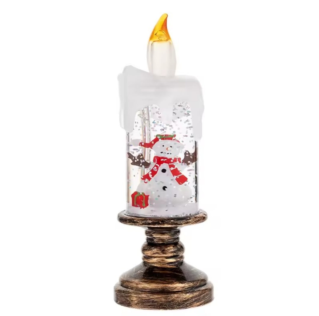 Christmas LED Candle Light with Built-in Battery