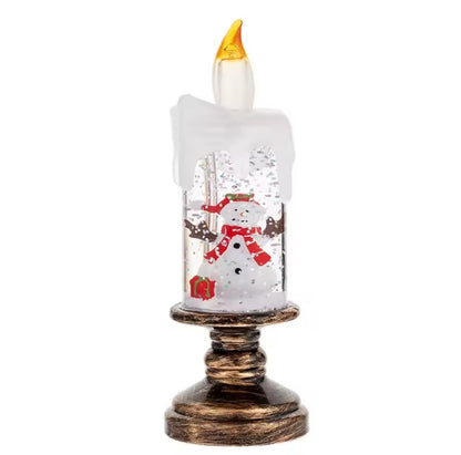 Christmas LED Candle Light with Built-in Battery