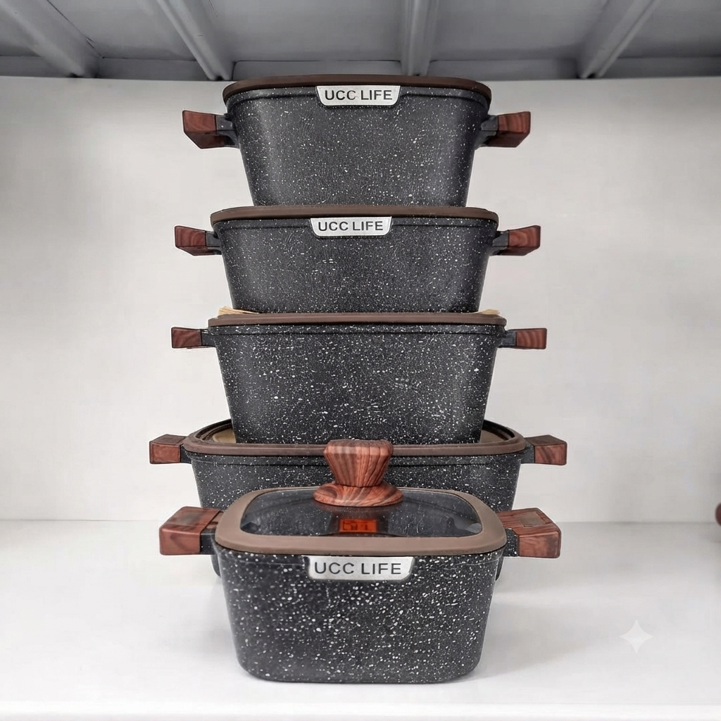Square Cooking Pot Set 