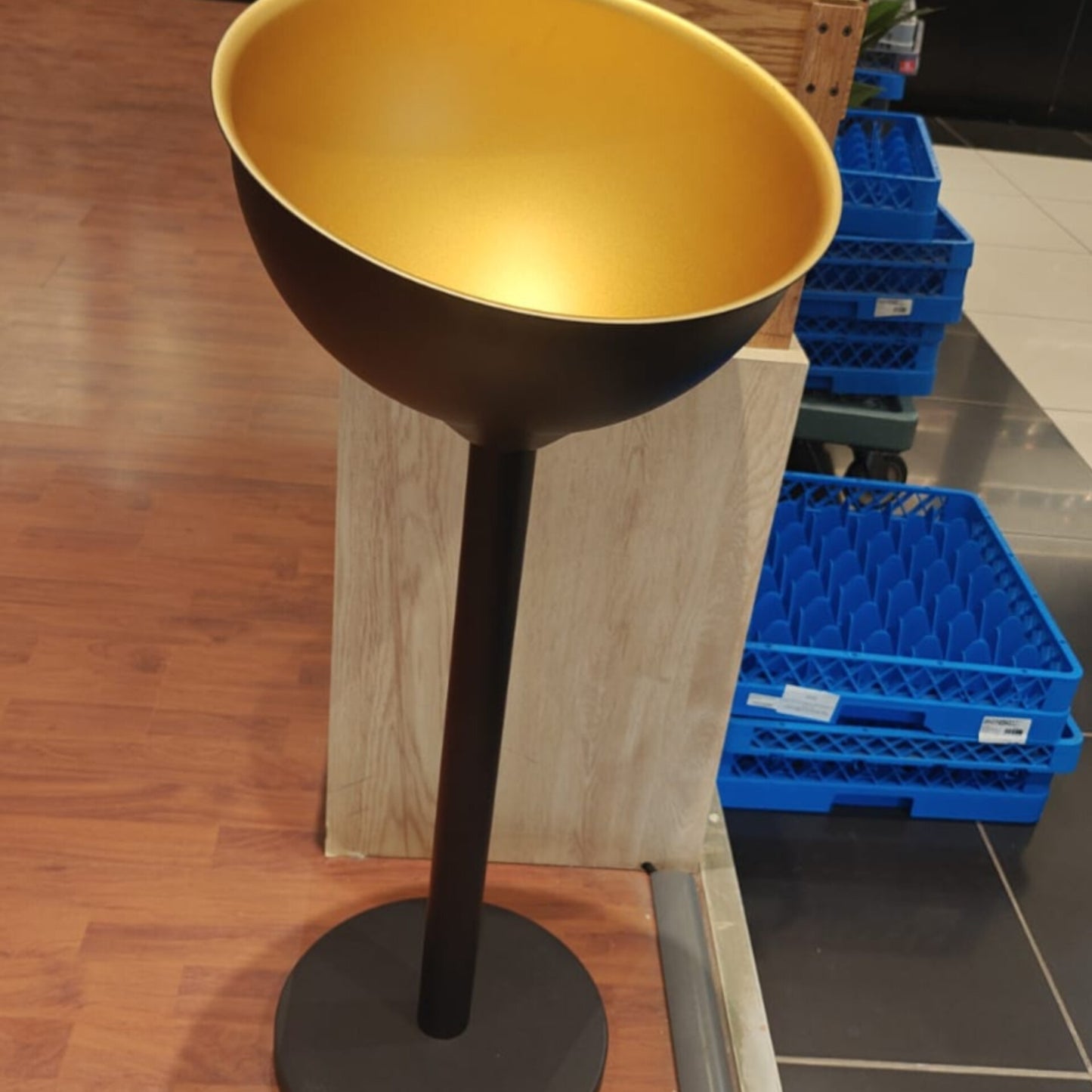 Stainless Steel Wine Bucket with Stand