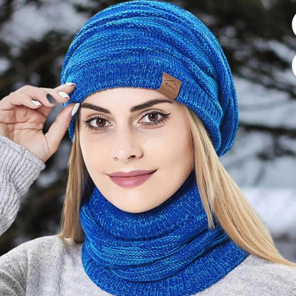 Adults Beanie Hat Scarf Set