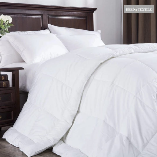 7*8 White binded duvet set