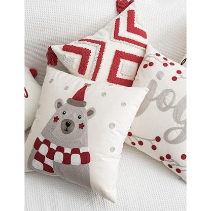 Set of 3 Christmas Throw Pillow Covers