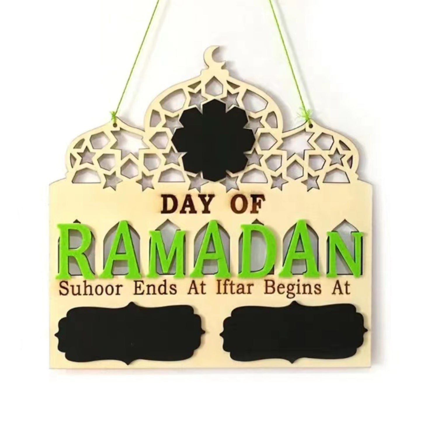 Days of Ramadan/ Suhoor- Iftar Eid Timetable
