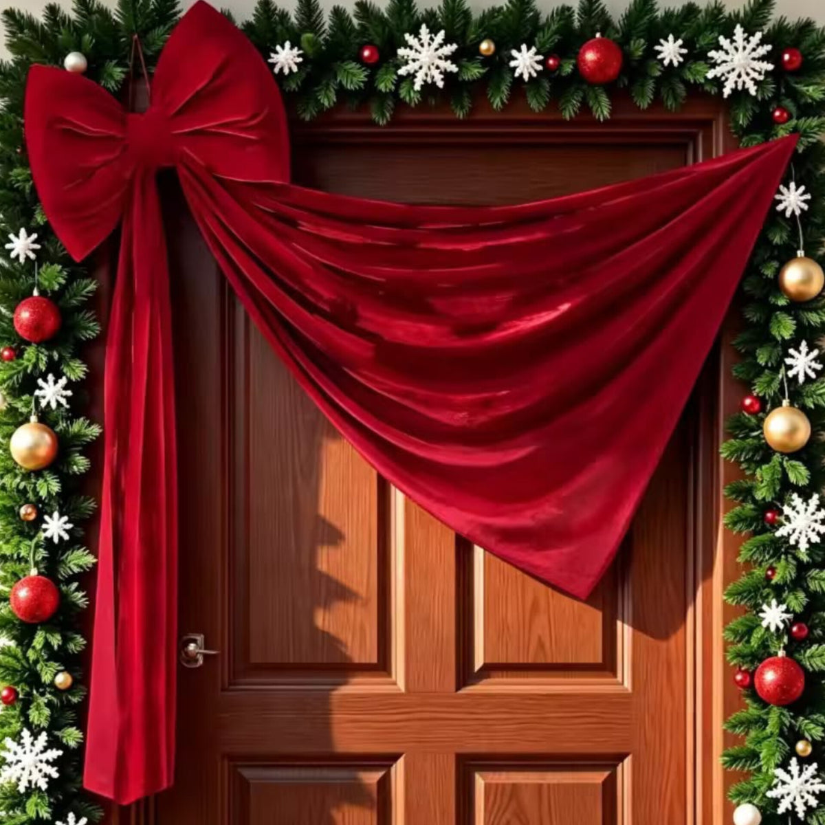 180Cm Oversized Big Red Bow