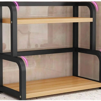 Metallic Kitchen Spice Rack